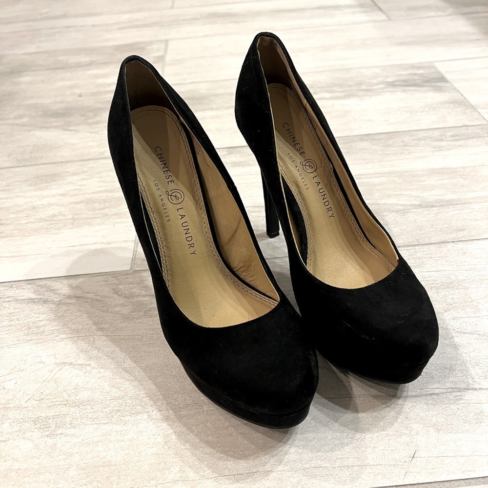 Black Stiletto Heels